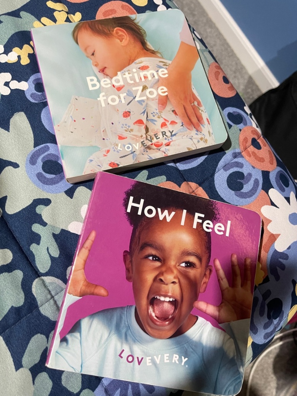 Lovevery books bundle of two how I feel and bedtime for Zoe